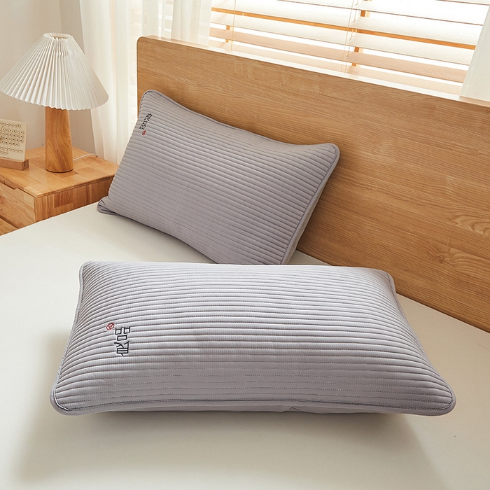 91家纺网 家纺一手货源 找家纺 芬晴家纺 2025新款A类良品防水枕套系列 星灰