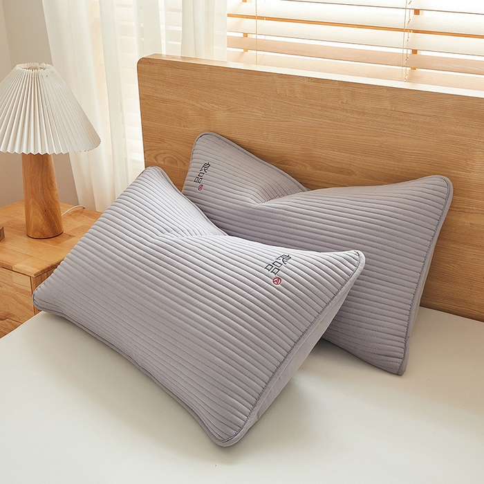 91家纺网 家纺一手货源 找家纺 芬晴家纺 2025新款A类良品防水枕套系列 星灰