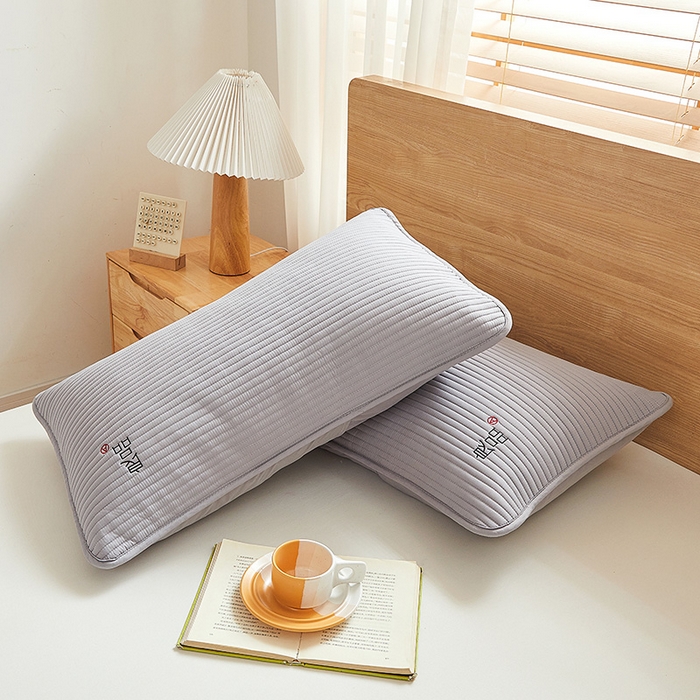 91家纺网 家纺一手货源 找家纺 芬晴家纺 2025新款A类良品防水枕套系列 星灰