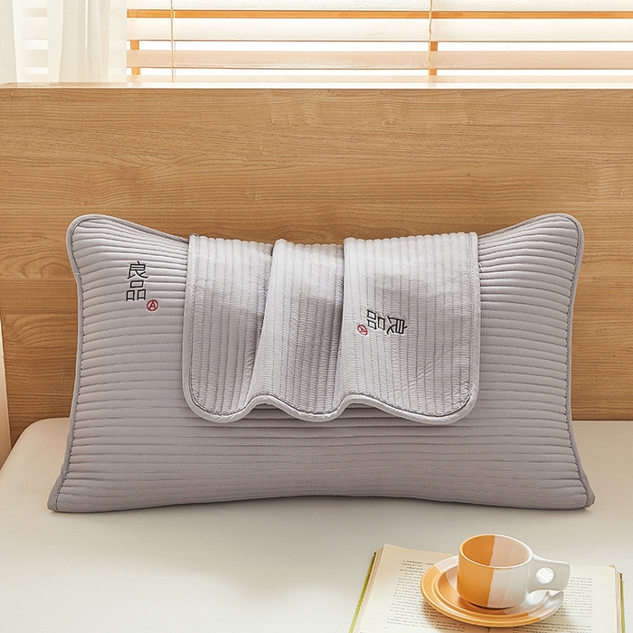 91家纺网 家纺一手货源 找家纺 芬晴家纺 2025新款A类良品防水枕套系列 星灰