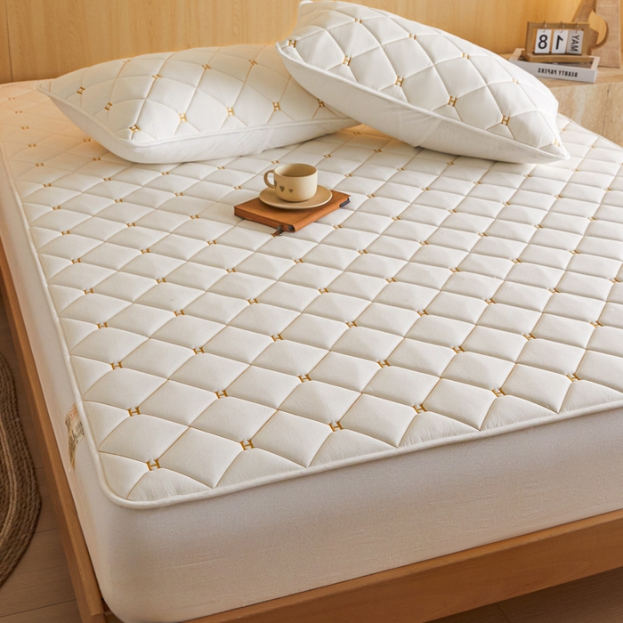 91家纺网 家纺一手货源 找家纺 （总）芬晴家纺 2025新款A类母婴全棉H水洗棉床笠