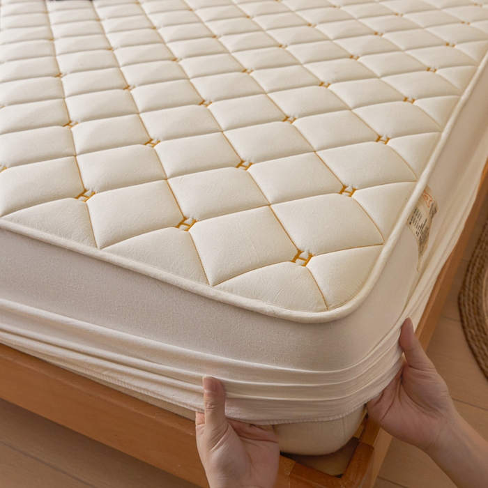 91家纺网 家纺一手货源 找家纺 （总）芬晴家纺 2025新款A类母婴全棉H水洗棉床笠