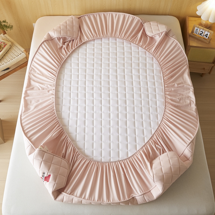 91家纺网 家纺一手货源 找家纺 （总）芬晴家纺 2025新款A类母婴级防水床笠