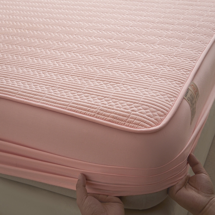 91家纺网 家纺一手货源 找家纺 （总）芬晴家纺 2025新款A类全棉夹棉大豆床笠-派对