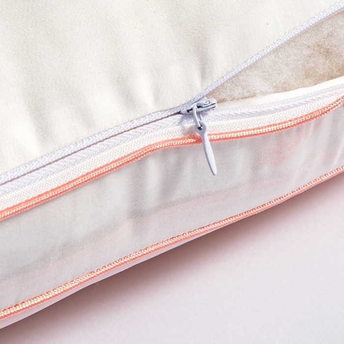 91家纺网 家纺一手货源 找家纺 织布人 2025新款枕芯夏季凉感冰丝小熊乳胶枕头防出汗儿童学生成人亲子枕 桃花粉_一只48*74cm【成人高枕】