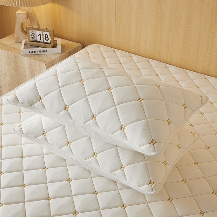 91家纺网 家纺一手货源 找家纺 （总）芬晴家纺 2025新款全棉水洗棉A类防水系列枕套