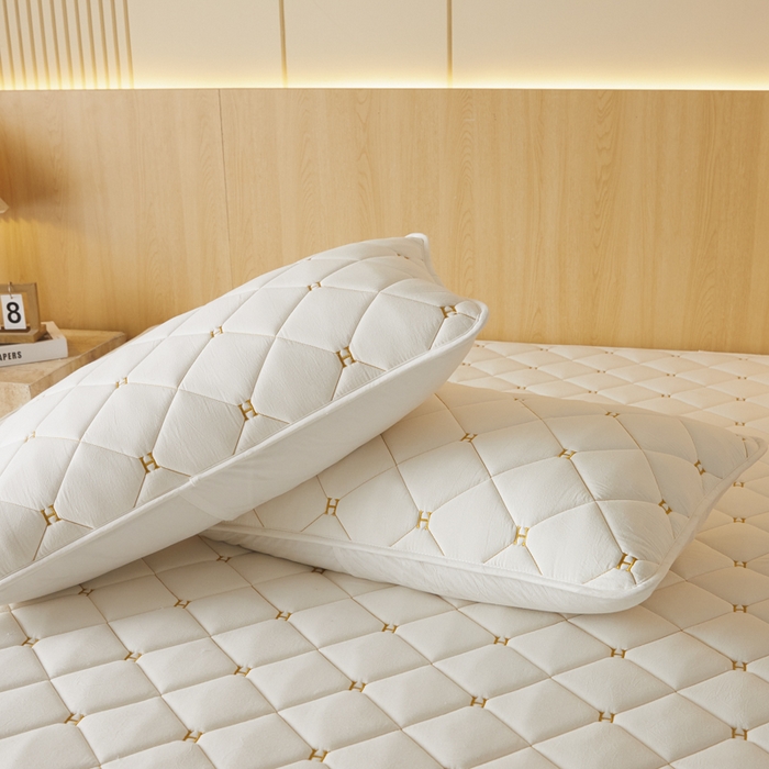 91家纺网 家纺一手货源 找家纺 （总）芬晴家纺 2025新款全棉水洗棉A类防水系列枕套