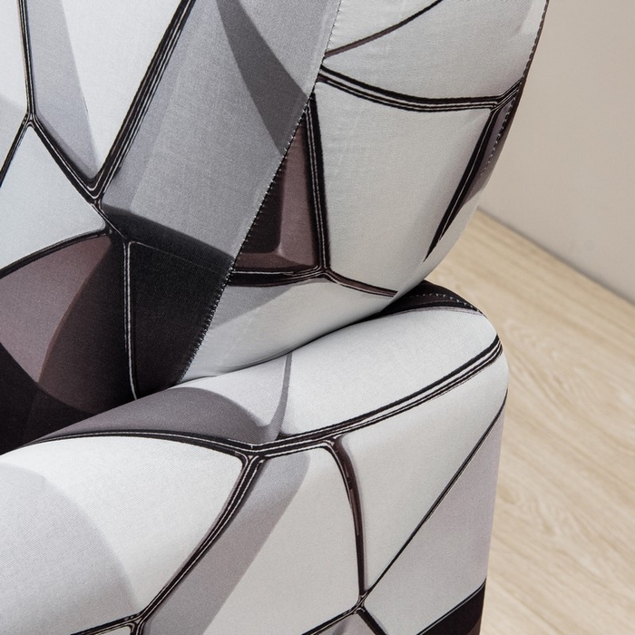 91家纺网 家纺一手货源 找家纺 兴妮雅家纺 2025新款单人小沙发套 几何秘境