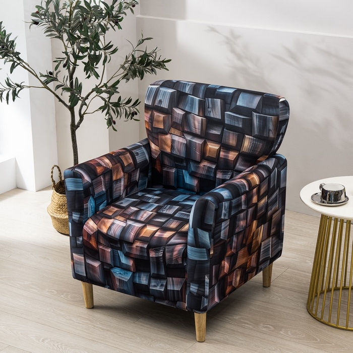 91家纺网 家纺一手货源 找家纺 兴妮雅家纺 2025新款单人小沙发套 漫步时光