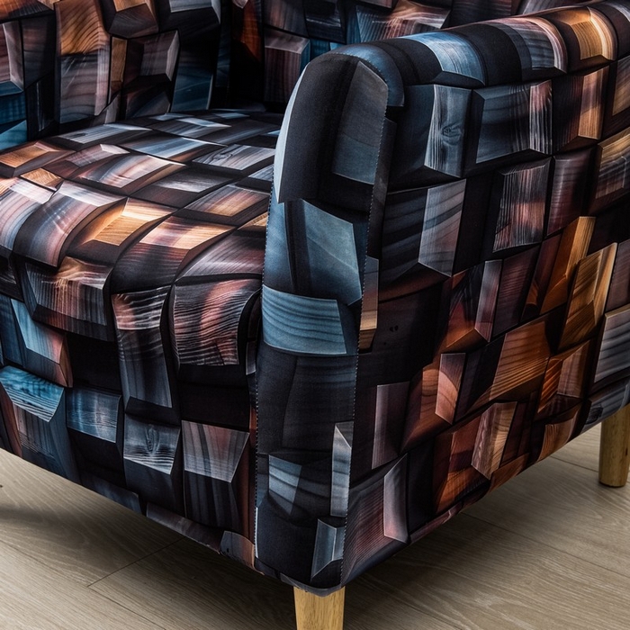 91家纺网 家纺一手货源 找家纺 兴妮雅家纺 2025新款单人小沙发套 漫步时光