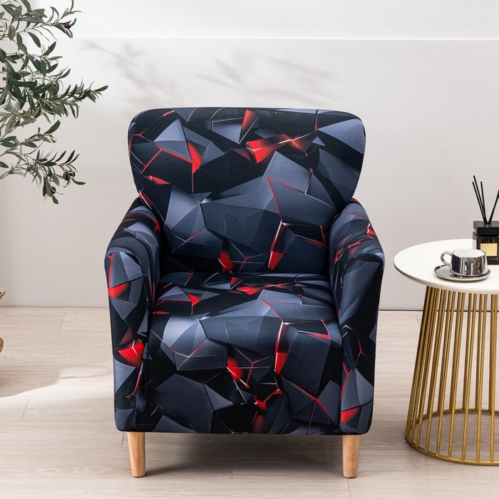 兴妮雅家纺 2025新款单人小沙发套 柔美梦境