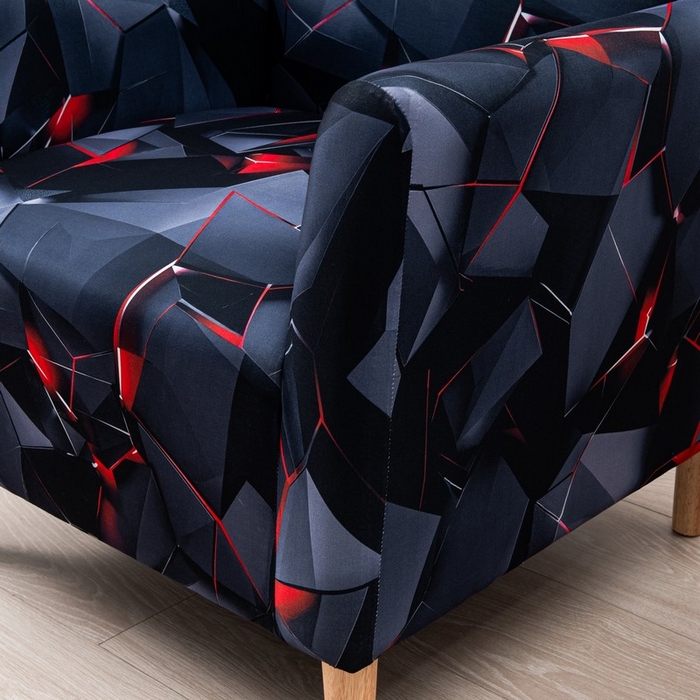 91家纺网 家纺一手货源 找家纺 兴妮雅家纺 2025新款单人小沙发套 柔美梦境