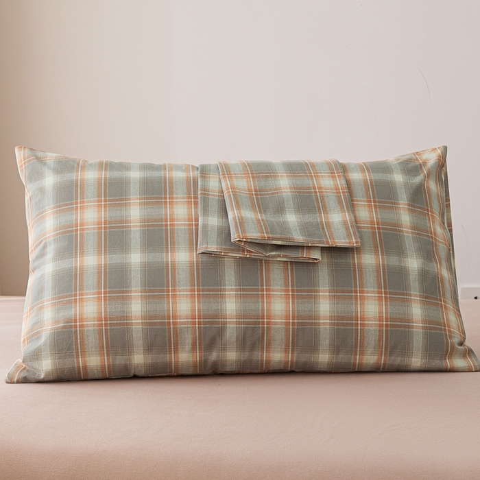 91家纺网 家纺一手货源 找家纺 芬晴家纺 2025新款A类全棉色织防水枕套系列 防水-洛卡