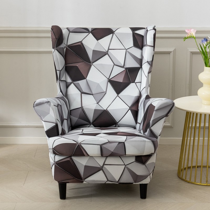 91家纺网 家纺一手货源 找家纺 兴妮雅家纺 2025新款老虎椅套 几何秘境