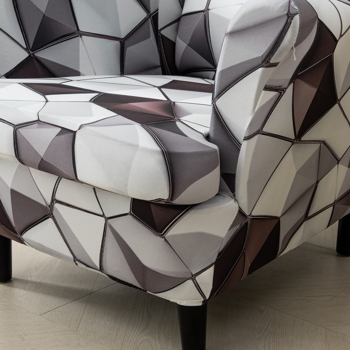 91家纺网 家纺一手货源 找家纺 兴妮雅家纺 2025新款老虎椅套 几何秘境