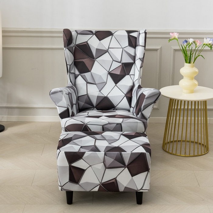 91家纺网 家纺一手货源 找家纺 兴妮雅家纺 2025新款老虎椅套 几何秘境