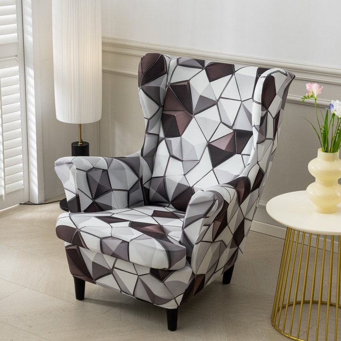 91家纺网 家纺一手货源 找家纺 兴妮雅家纺 2025新款老虎椅套 几何秘境