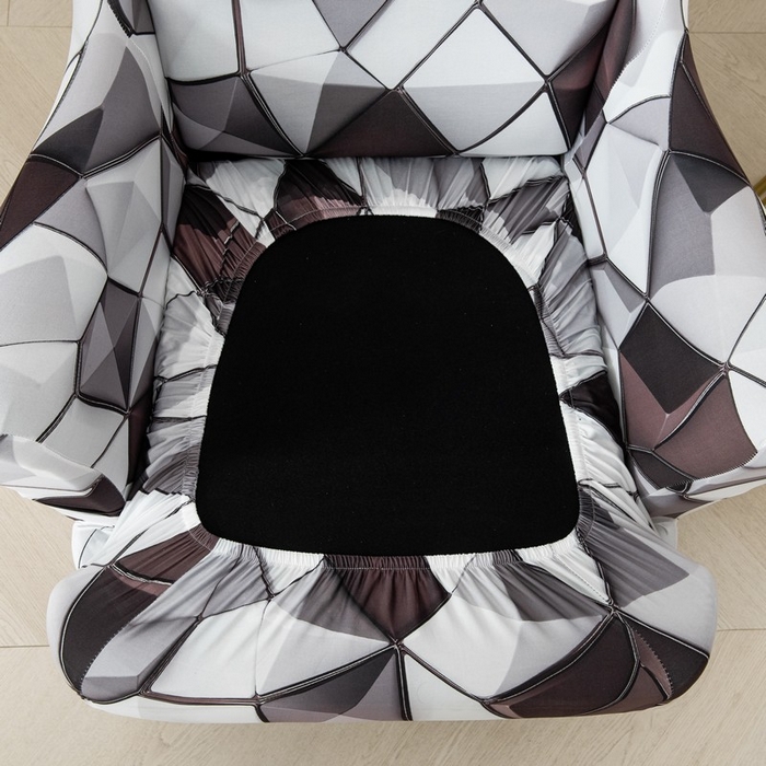 91家纺网 家纺一手货源 找家纺 兴妮雅家纺 2025新款老虎椅套 几何秘境