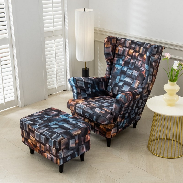 91家纺网 家纺一手货源 找家纺 兴妮雅家纺 2025新款老虎椅套 漫步时光