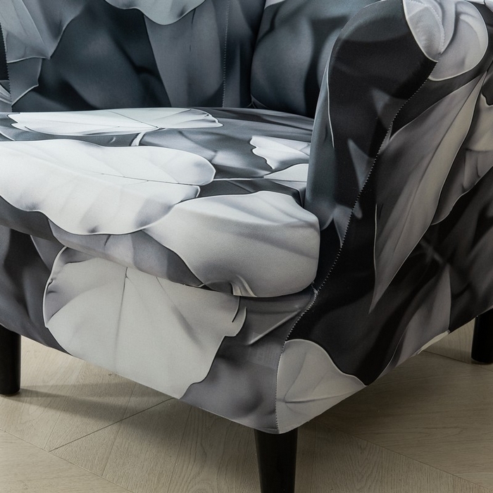 91家纺网 家纺一手货源 找家纺 兴妮雅家纺 2025新款老虎椅套 轻盈叶语