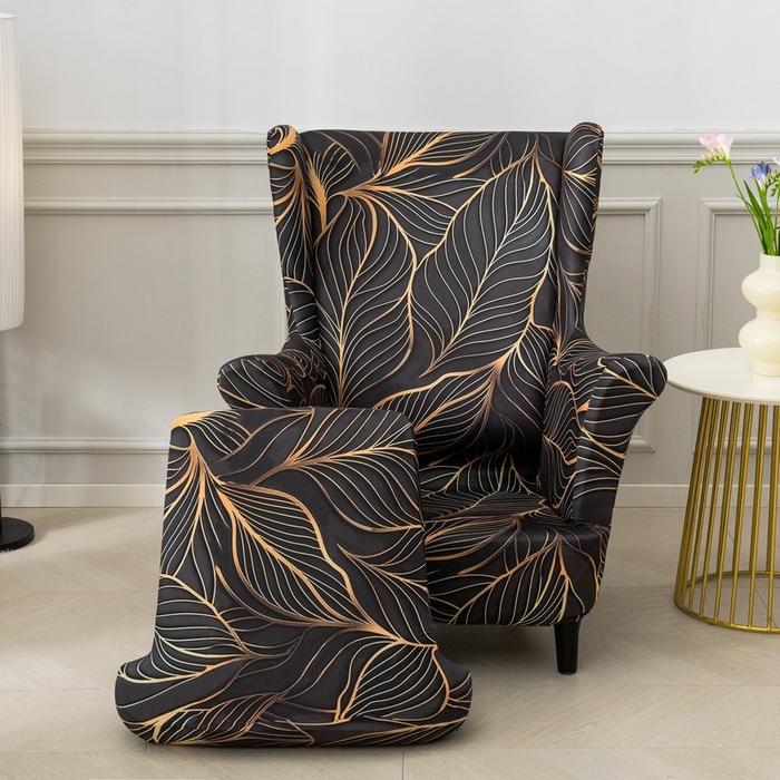 兴妮雅家纺 2025新款老虎椅套 叶脉情深