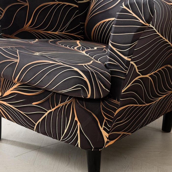 91家纺网 家纺一手货源 找家纺 兴妮雅家纺 2025新款老虎椅套 叶脉情深