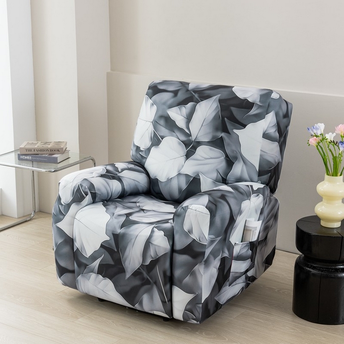 91家纺网 家纺一手货源 找家纺 兴妮雅家纺 2025新款电动沙发套 轻盈叶语