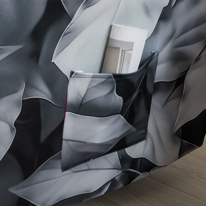 91家纺网 家纺一手货源 找家纺 兴妮雅家纺 2025新款电动沙发套 轻盈叶语