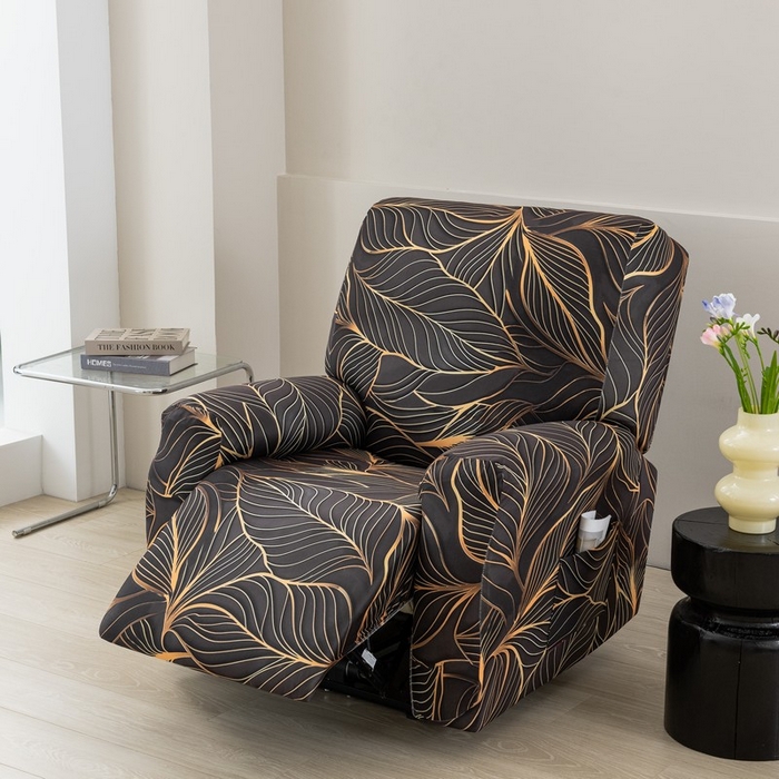 91家纺网 家纺一手货源 找家纺 兴妮雅家纺 2025新款电动沙发套 叶脉情深