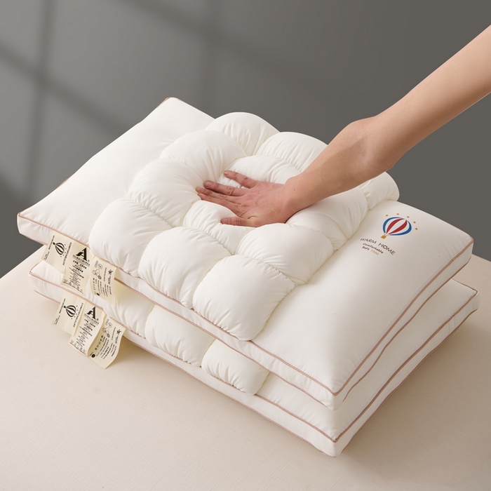 91家纺网 家纺一手货源 找家纺 （总）梦莱家纺 2025新款热汽球面包枕波萝枕芯