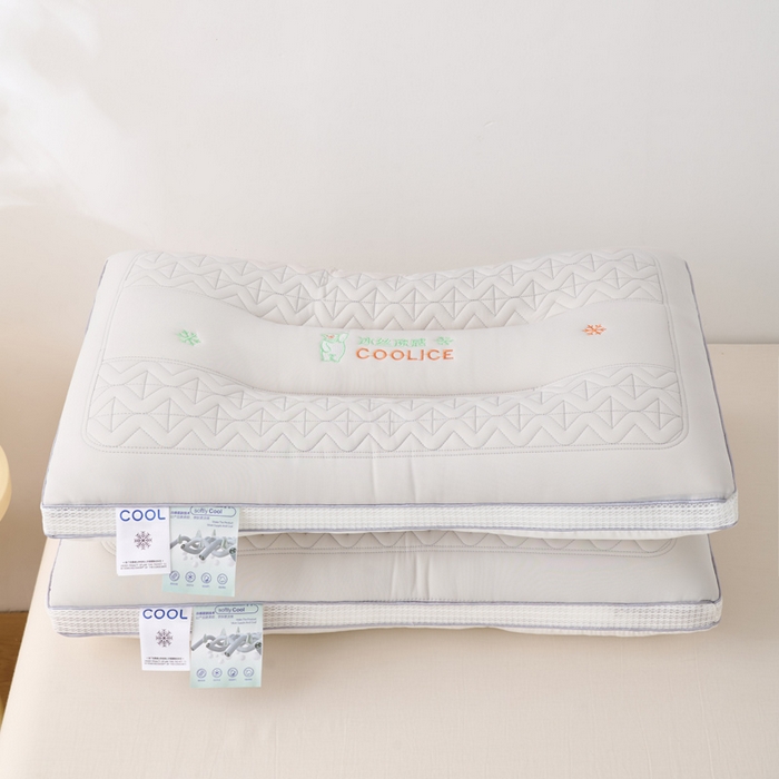 91家纺网 家纺一手货源 找家纺 （总）梦莱家纺 2025夏季新款冰丝凉感定形枕头枕芯