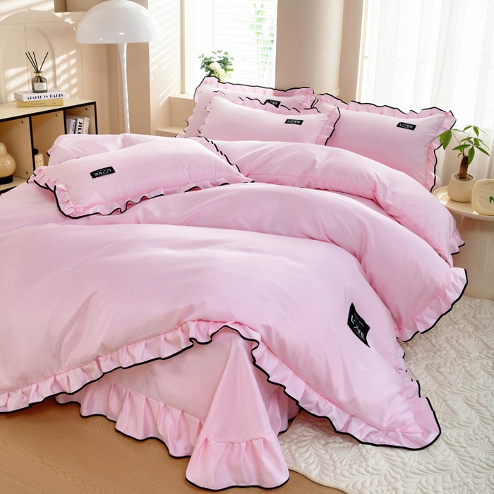 91家纺网 家纺一手货源 找家纺 （总）找底底家纺 2025新款A类冰丝四件套系列