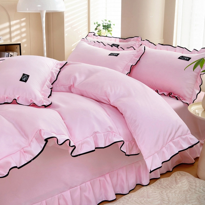 91家纺网 家纺一手货源 找家纺 （总）找底底家纺 2025新款A类冰丝四件套系列