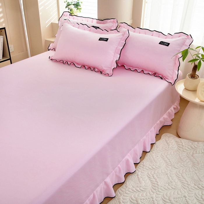 91家纺网 家纺一手货源 找家纺 （总）找底底家纺 2025新款A类冰丝四件套系列