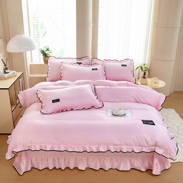 91家纺网 家纺一手货源 找家纺 （总）找底底家纺 2025新款A类冰丝四件套系列