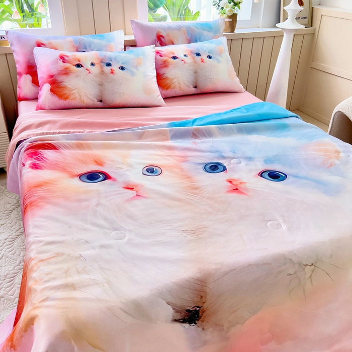 91家纺网 家纺一手货源 找家纺 （总）找底底家纺 2025新款A类夏被四件套系列