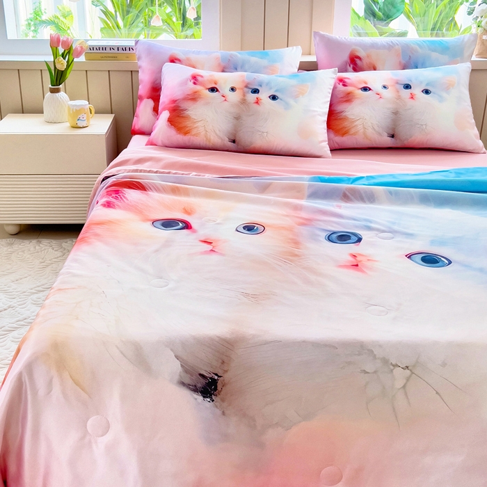 91家纺网 家纺一手货源 找家纺 （总）找底底家纺 2025新款A类夏被四件套系列