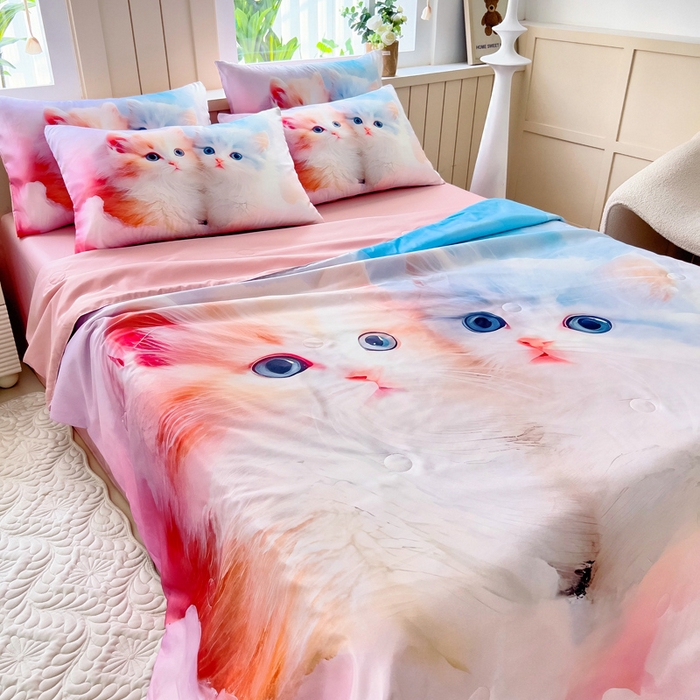 91家纺网 家纺一手货源 找家纺 （总）找底底家纺 2025新款A类夏被四件套系列