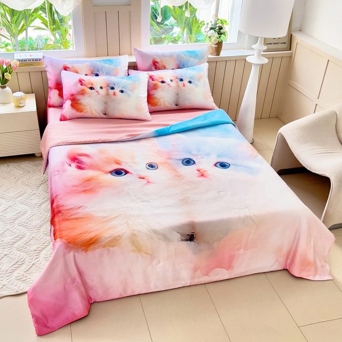 91家纺网 家纺一手货源 找家纺 （总）找底底家纺 2025新款A类夏被四件套系列