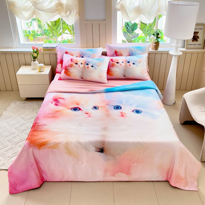 91家纺网 家纺一手货源 找家纺 （总）找底底家纺 2025新款A类夏被四件套系列