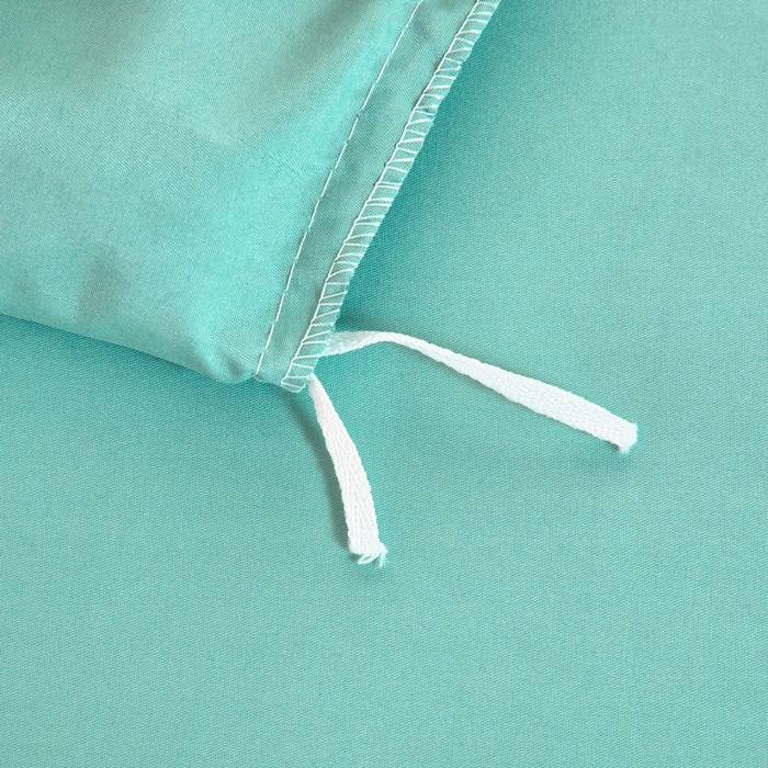 91家纺网 家纺一手货源 找家纺 找底底家纺 2025新款A类冰丝四件套系列 薄荷绿