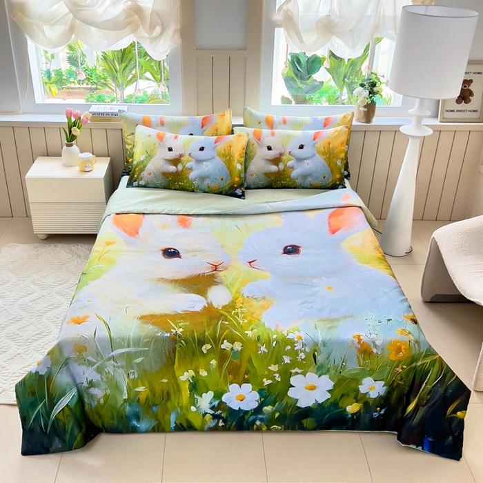 91家纺网 家纺一手货源 找家纺 （总）找底底家纺 2025新款A类夏被四件套系列