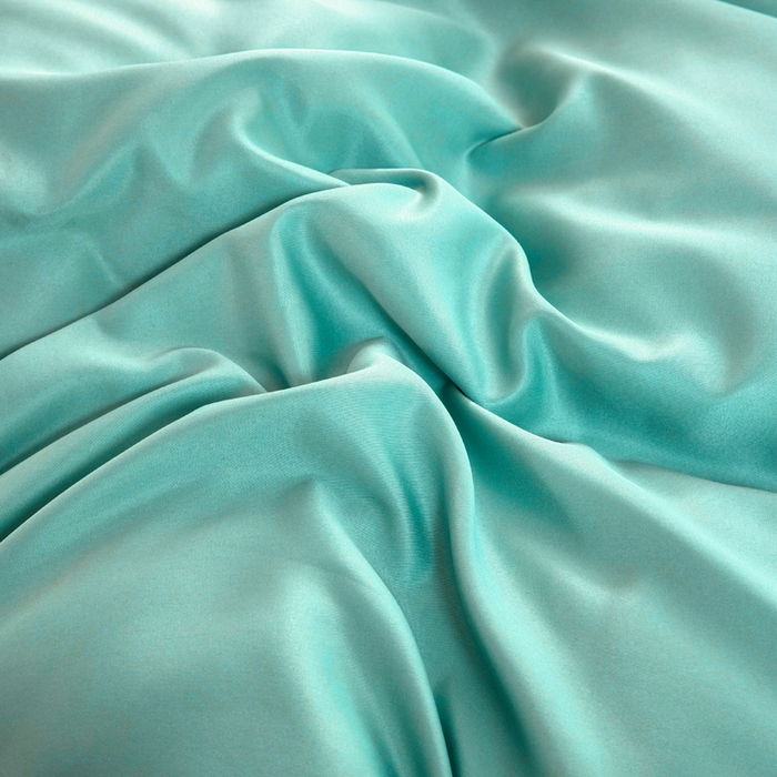 91家纺网 家纺一手货源 找家纺 找底底家纺 2025新款A类冰丝四件套系列 薄荷绿