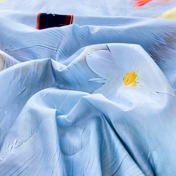 91家纺网 家纺一手货源 找家纺 找底底家纺 2025新款A类夏被四件套系列 兔子