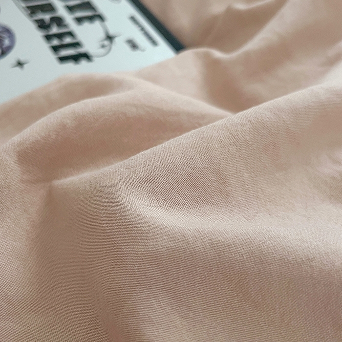 91家纺网 家纺一手货源 找家纺 优尚佳生活馆 2025新款ins风超柔褶皱亲肤磨毛水洗棉四件套纯色系列（风格二） 奶茶