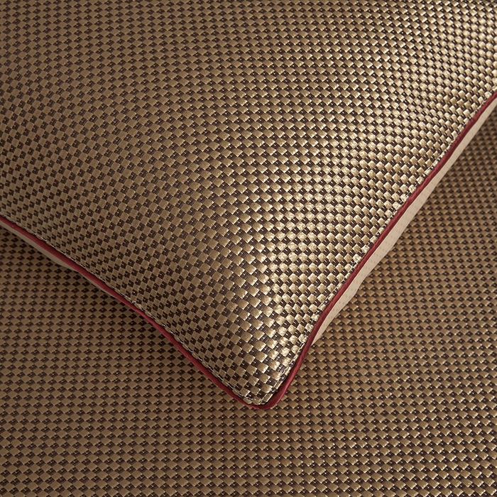 91家纺网 家纺一手货源 找家纺 情恒家纺 2025新款冰藤席床笠款三件套 皇朝 炽金