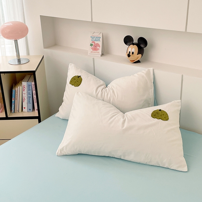 91家纺网 家纺一手货源 找家纺 优尚佳生活馆 2025新款水洗棉毛巾绣四件套（提供买家秀） 蓝色乐园