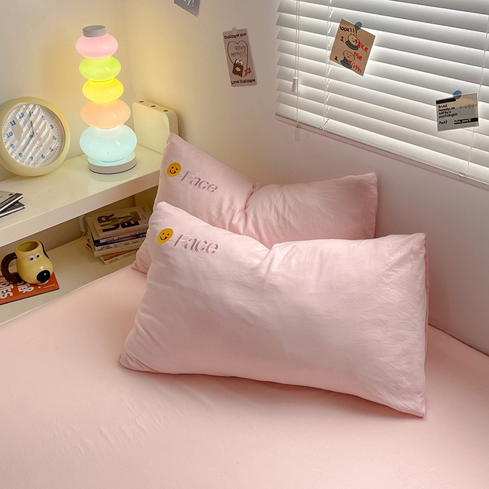 91家纺网 家纺一手货源 找家纺 优尚佳生活馆 2025新款水洗棉磨毛刺绣四件套 红颜知己