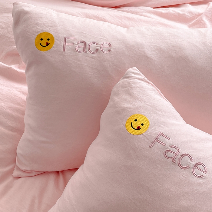 91家纺网 家纺一手货源 找家纺 优尚佳生活馆 2025新款水洗棉磨毛刺绣四件套 红颜知己