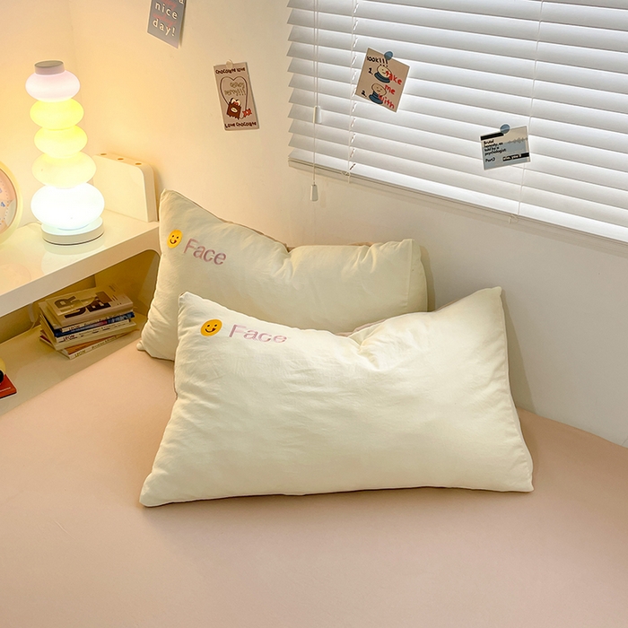 91家纺网 家纺一手货源 找家纺 优尚佳生活馆 2025新款水洗棉磨毛刺绣四件套 魔力卡其